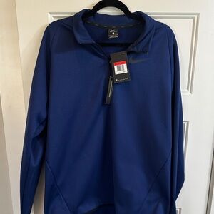 NWT Nike Men’s Royal Blue 1/4 Zip Performance Jacket
